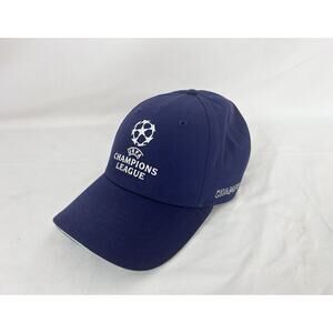 UEFA Champions League Official Hat Navy Blue Adult Cap One Size Fits All